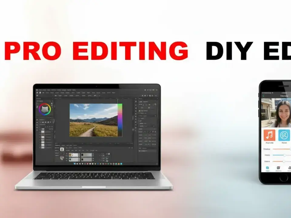 Professional Photo Editing vs DIY