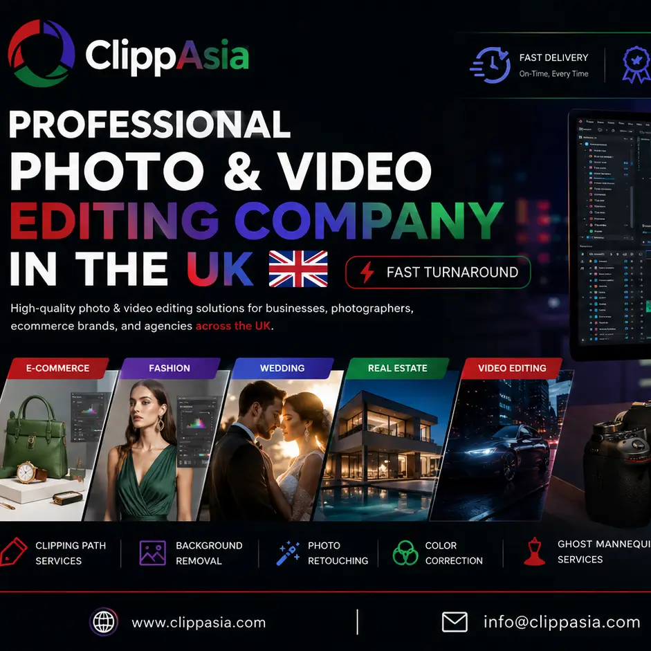 Photo & Video Editing Company in the UK