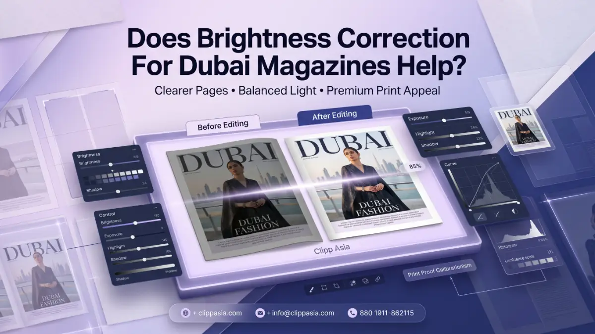 Does Brightness Correction For Dubai Magazines Help?