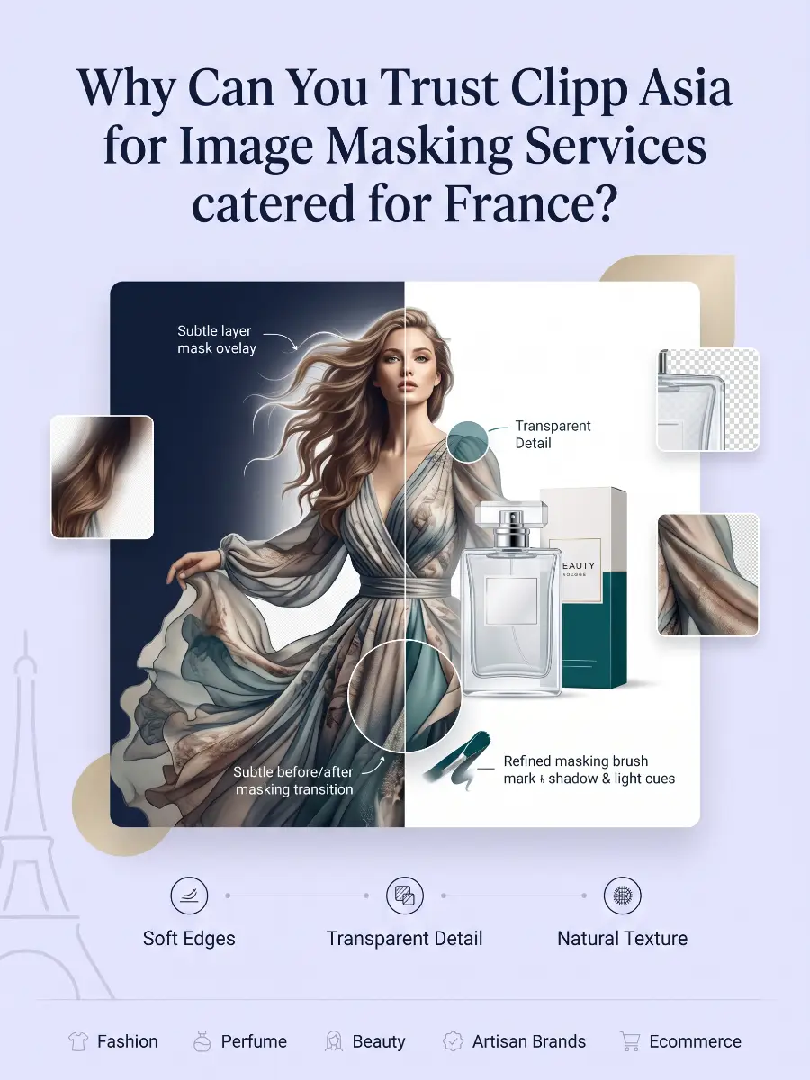 Why Can You Trust Clipp Asia for Image Masking Services catered for France?