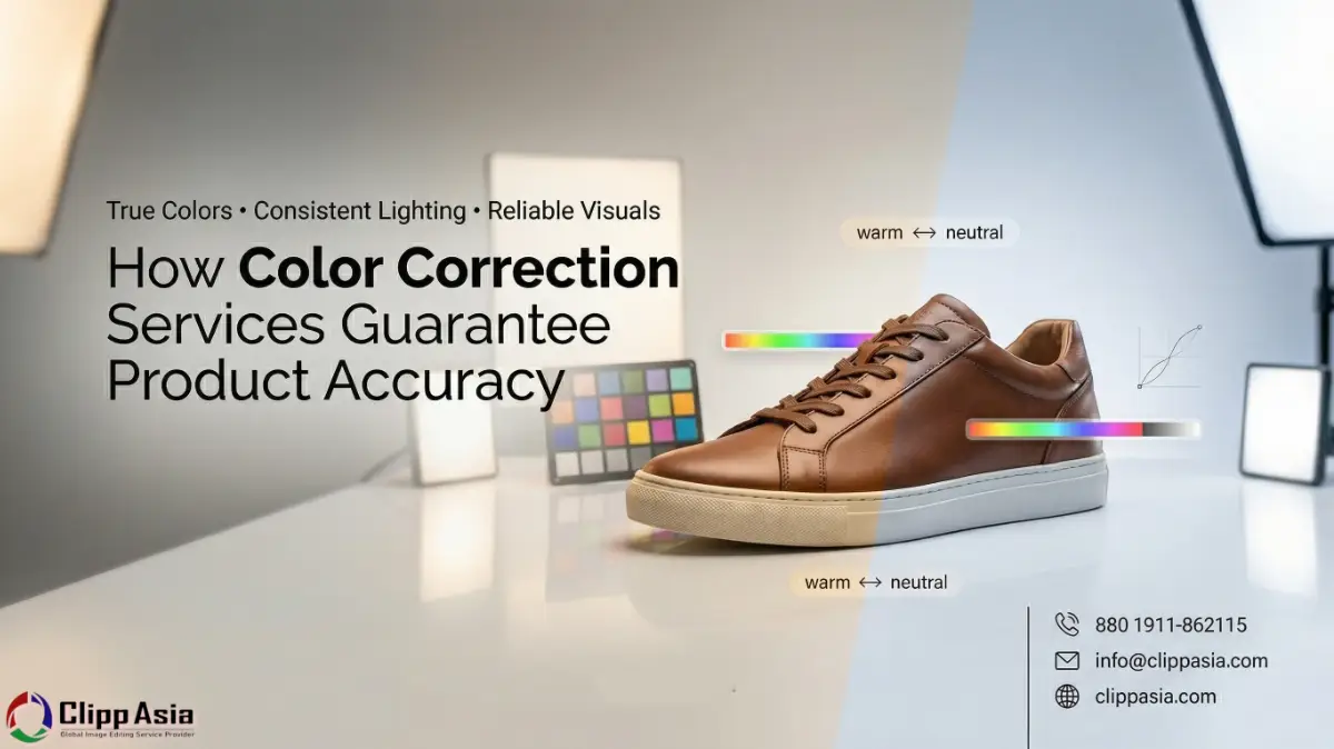 How Color Correction Services Guarantee Product Accuracy