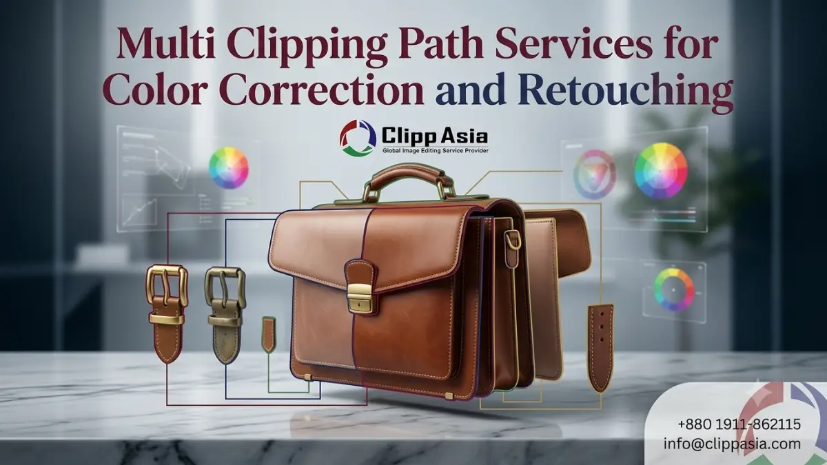 Multi Clipping Path Services for Color Correction and Retouching
