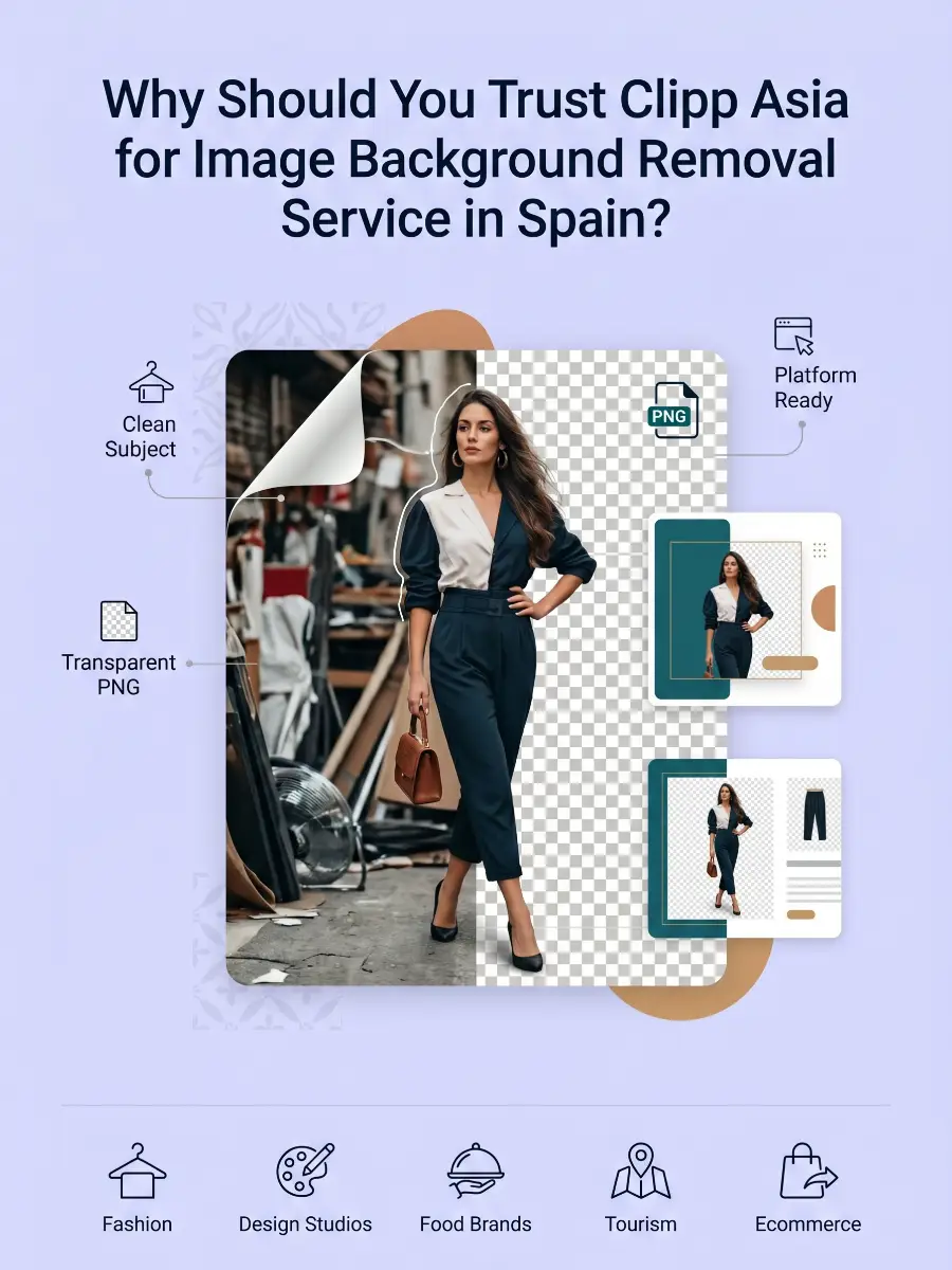 Why Should You Trust Clipp Asia for Image Background Removal Service in Spain?