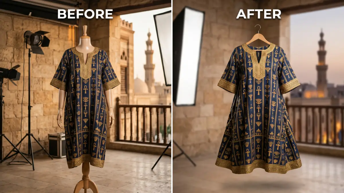 Ghost Mannequin Services in Egypt