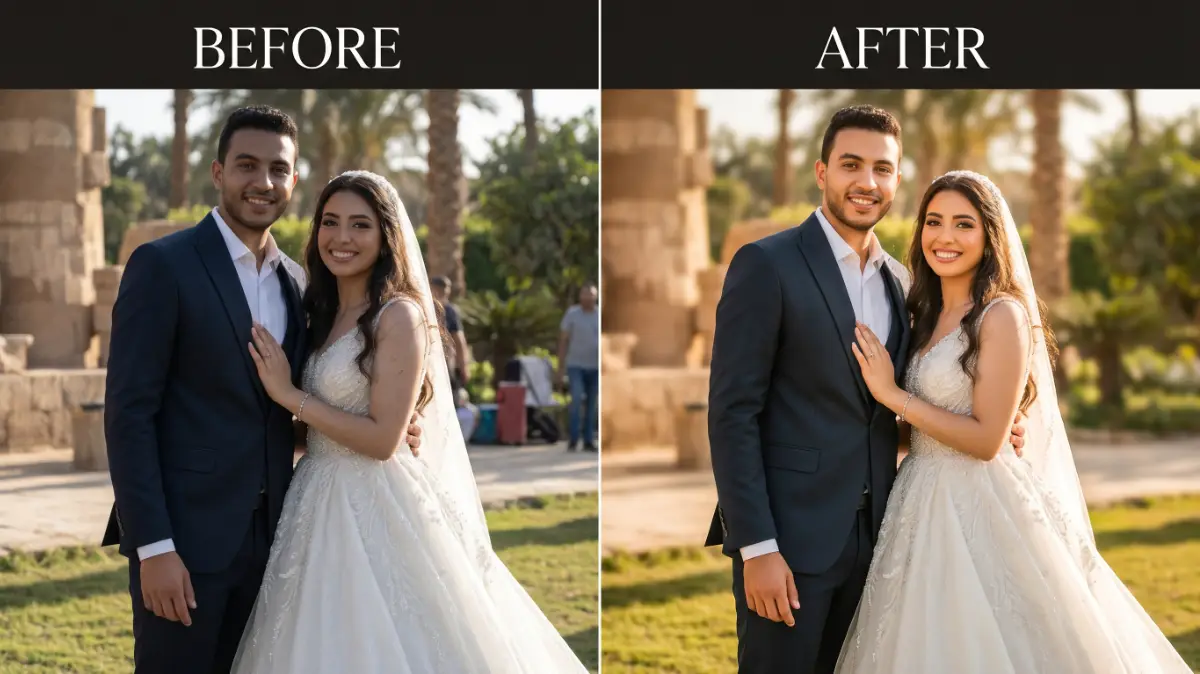 Wedding Photo Editing Services in Egypt