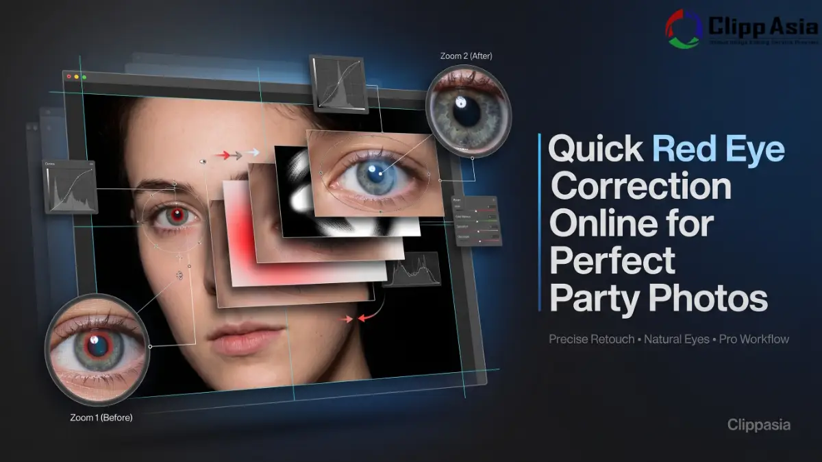 Quick Red Eye Correction Online for Perfect Party Photos