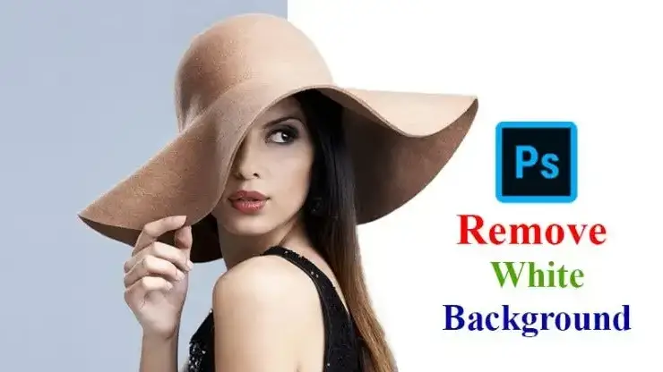 Remove white background in Photoshop