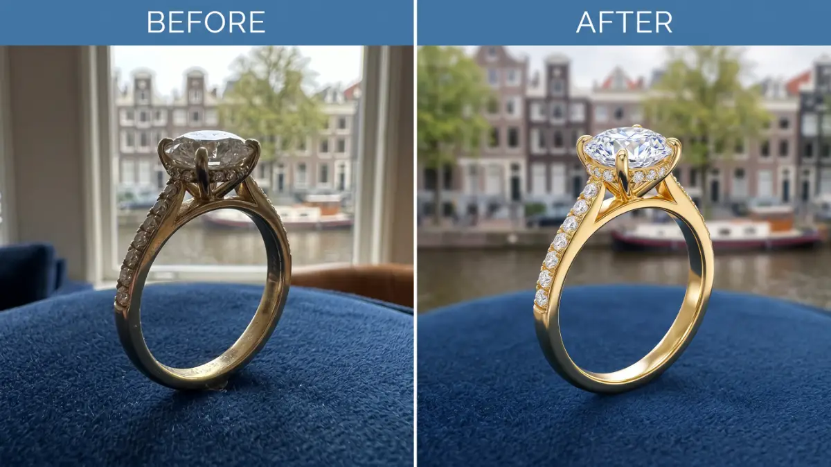 Serving Netherlands with Best Jewelry Retouching Services
