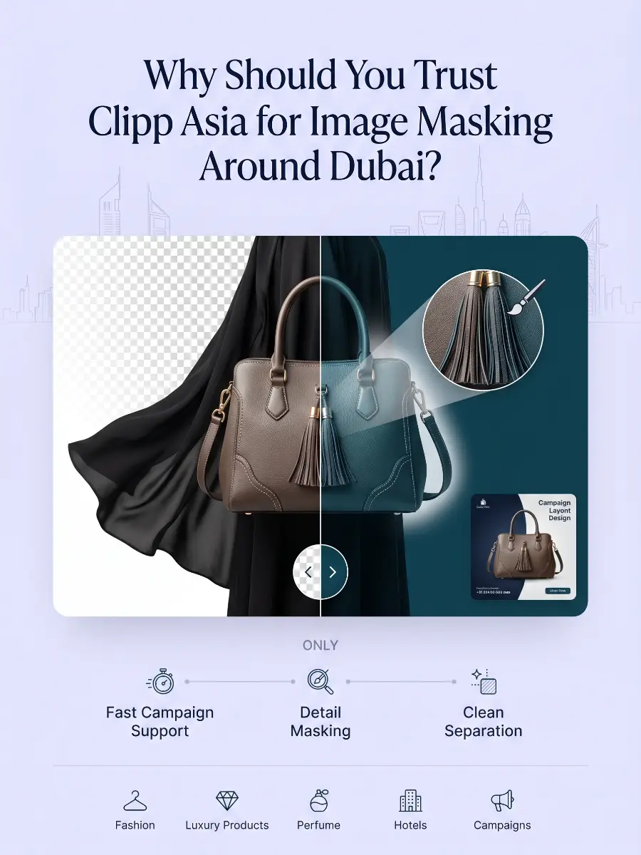 Why Should You Trust Clipp Asia for Image Masking Around Dubai?