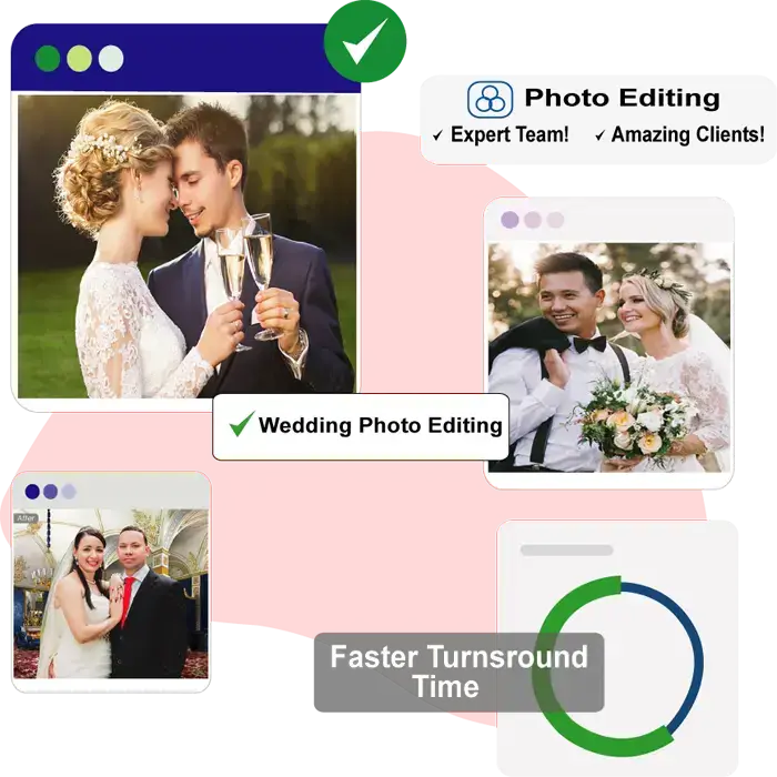 Timeless Wedding Memories with Professional Photo Editing