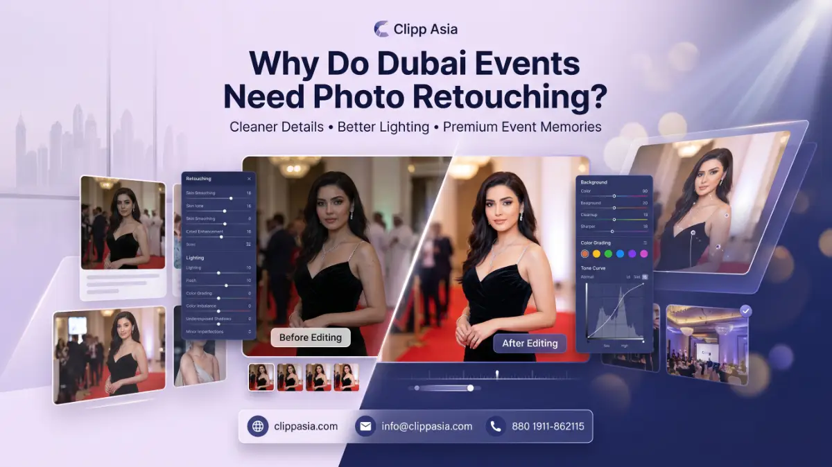 Why Do Dubai Events Need Photo Retouching?