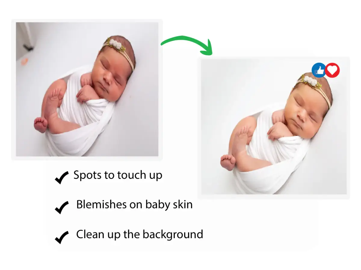 Newborn Photo Editing Services